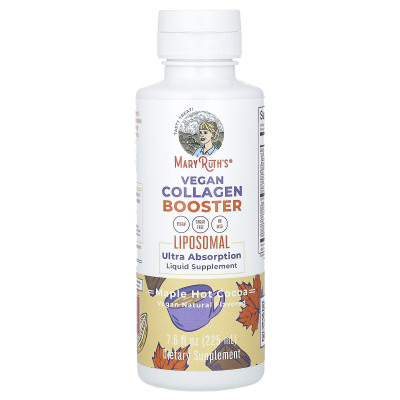 Maryruth's, Vegan Collagen Booster Liposomal, Maple Hot Cocoa, 7.6 Fl Oz (225 ml) Maryruth's, Vegan Collagen Booster Liposomal, Maple Hot Cocoa, 7.6 Fl Oz (225 ml)