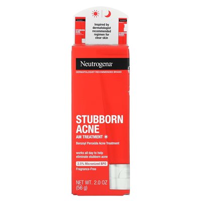 Neutrogena, uparty trądzik AM, 2,0 uncji (56 g) Neutrogena, uparty trądzik AM, 2,0 uncji (56 g)
