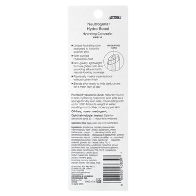Neutrogena, Hydro Booster, Feuchtigkeitsspendender Concealer, Targ 10, 0,12 oz (3,4 g)