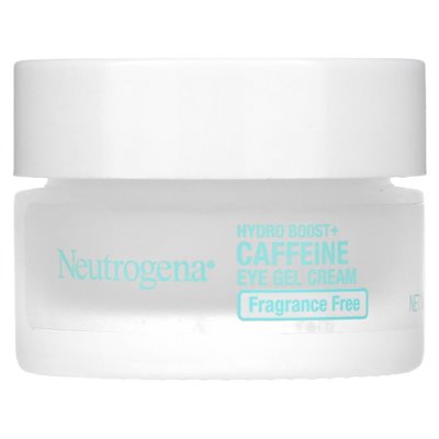 Neutrogena, Hydro Boost + Caffeine Gel Eye Cream, Fragrance Free, 0.5 Ounce (14g)
