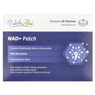 Patchaid, NAD+ Patch, 30 łatek