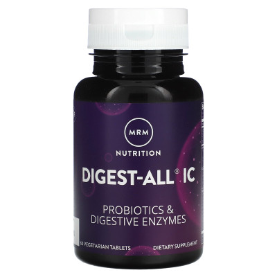 MRM Nutrition, Digest-All IC, 60 wegetariańskich tabletek