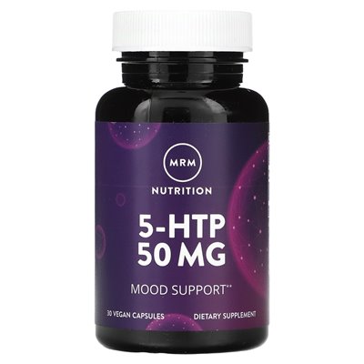 MRM Nutrition, 5-HTP, 50 mg, 30 wegańskich kapsułek
