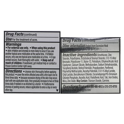 Neutrogena, Skinclearing, Mineralpuder, Natural Ivory 20, 11 g (0,38 oz.)