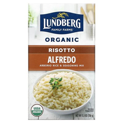 Lundberg, Organic Risotto, Alfredo, 5.5 oz (156 g)