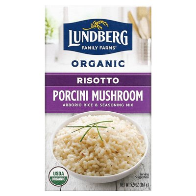 Lundberg, organiczne risotto, Porcini Grzyb, 5,9 uncji (167 g)