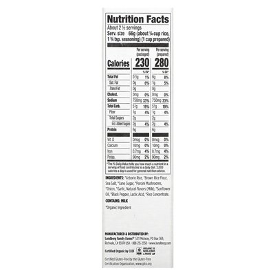 Lundberg, Bio-Risotto, Steinpilz, 5,9 oz (167 g)