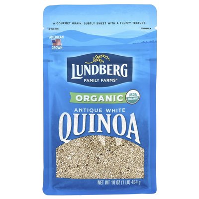 Lundberg Organic Antique White Quinoa, 1 lb (454 g) Lundberg Organic Antique White Quinoa, 1 lb (454 g)