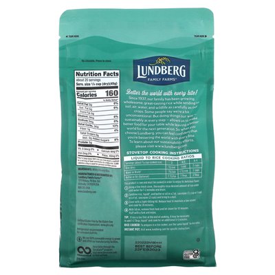 Lundberg, White Arborio Gourmet Rice, 32 uncje (907 g)