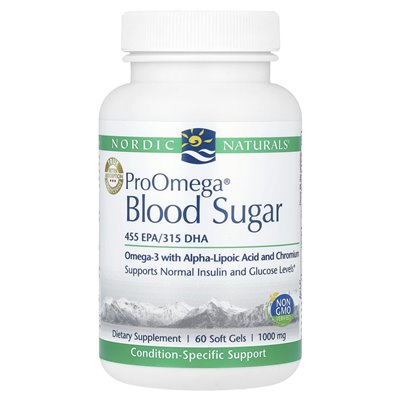 Nordic Naturals, Proomega® Blood Swigar, 1000 mg, 60 miękkich (500 mg na miękką)
