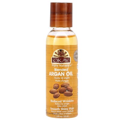 Okay czyste naturalne, mieszany olej arganowy, 2 fl oz (59 ml)