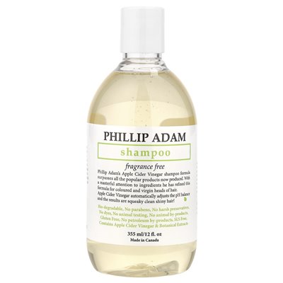 Phillip Adam, Szampon, Bez Zapachu, 12 uncji (355 ml) Phillip Adam, Szampon, Bez Zapachu, 12 uncji (355 ml)