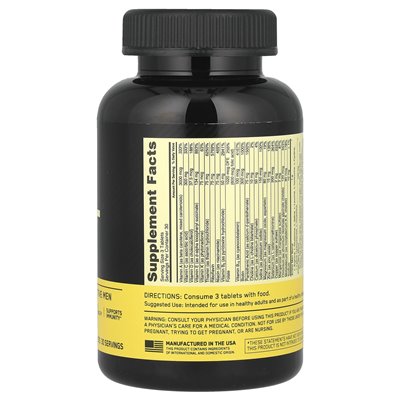 Optimum Nutrition, Opti-Men®, multiwitamina dla aktywnych mężczyzn, 90 tabletek