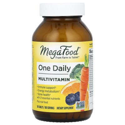 Megafood, jeden codzienny multiwitamina, 180 tabletek