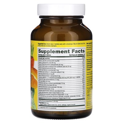 Megafood, Männer 40+, fortschrittliches Multivitamin, 60 Tabletten