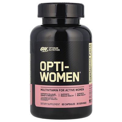 Optimum Nutrition, Opti-Women®, multiwitamina dla aktywnych kobiet, 60 kapsułek