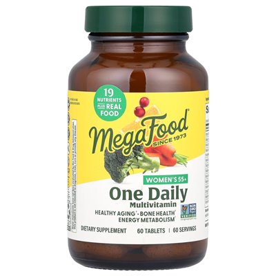 Megafood, Women 55+, One Daily Multivitamin, 60 Tablets