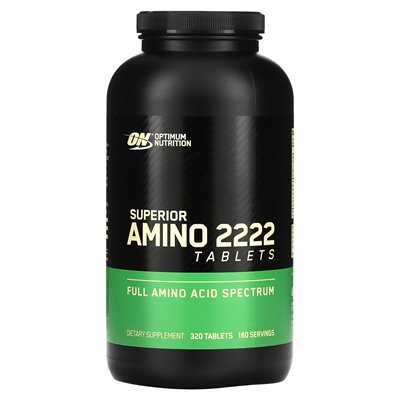 Optymalne odżywianie, Superior Amino 2222, 320 tabletek
