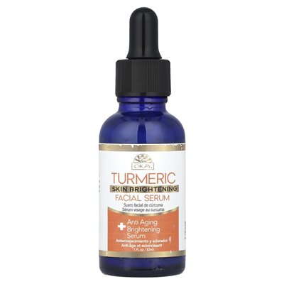 Okay czyste naturalne, rozjaśnianie skóry, surowica twarzy, kurkuma, 1 fl oz (30 ml) Okay czyste naturalne, rozjaśnianie skóry, surowica twarzy, kurkuma, 1 fl oz (30 ml)