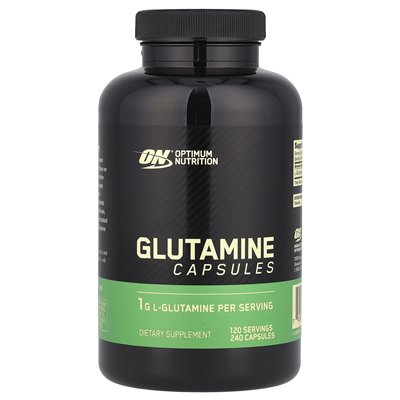 Optymalne odżywianie, glutamina, 240 kapsułek Optymalne odżywianie, glutamina, 240 kapsułek