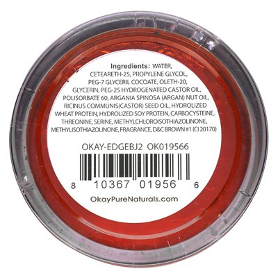 Okay Pure Naturals, Polished Edges With Black Jamaican Castor Oil, 2 oz (59 ml) Okay Pure Naturals, Polished Edges With Black Jamaican Castor Oil, 2 oz (59 ml)