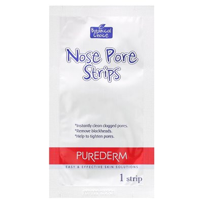 Curederm, paski porów nosa, aloes, 6 pasków