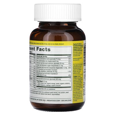 Megafood, One Daily Multivitamin, 30 Tablets