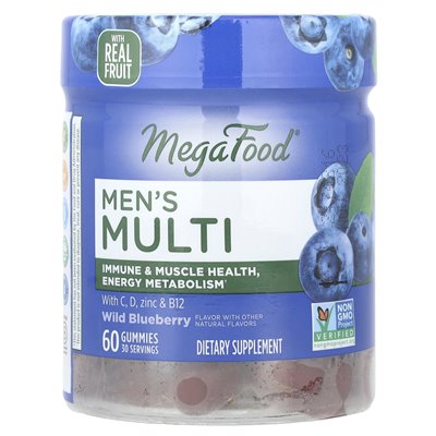 Megafood, multi, wild berry, 60 gummy