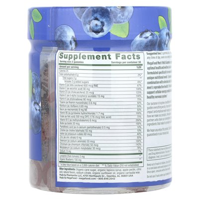 Megafood, multi, wild berry, 60 gummy