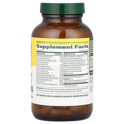 Megafood, One Daily Multivitamin, Iron Free, 90 Tablets