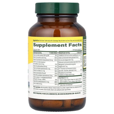 Megafood, 55+, One Daily Multivitamin, Multivitaminpräparat für über 65-Jährige, 60 Tabletten