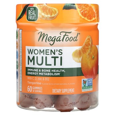 Megafood, Multi, Mandarine, 60 Stück