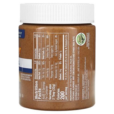 Maranatha, natürliche Mandelbutter, knusprig, 12 oz (340 g)