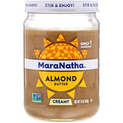 Maranatha, Mandelbutter, cremig, 16 oz (454 g)