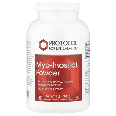 Balance Life Protocol, Myo-Inositol Powder, 1 lb (454 g)