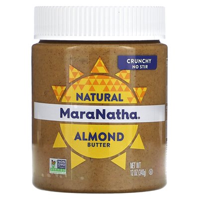 Maranatha, Natural Almond Butter, Crunchy, 12 oz (340 g)
