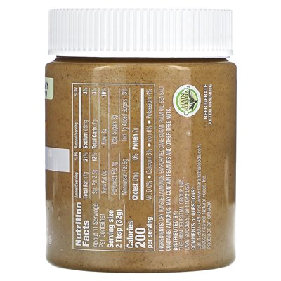 Maranatha, naturalne masło migdałowe, kremowe, 12 uncji (340 g)