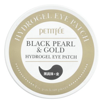 Petitfee, Black Pearl & Gold Hydrogel Augenklappe, 60 ml, 1,4 g