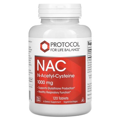 Protokół Bilans Life, NAC, 1000 mg, 120 tabletek