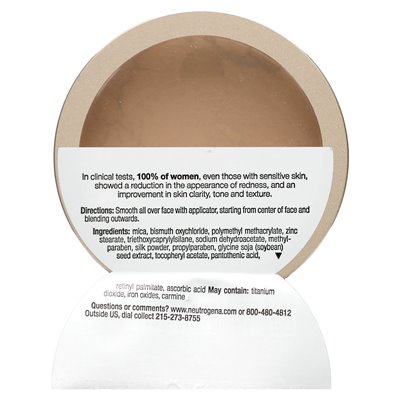 Neutrogena, shery mineralne, luźne podkład proszkowy, nagi 40, 0,19 uncji (5,5 g)
