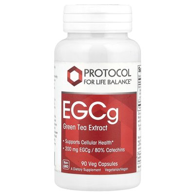 Life Balance Protocol, Grüntee-EGCG-Extrakt, 200 mg, 90 Gemüsekapseln