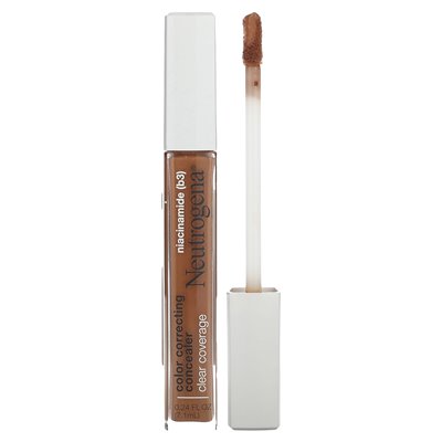 Neutrogena, Clear Coverage, farbkorrigierender Concealer, Deep Peach (dunkle Flecken), 0,24 fl oz (7,1 ml)