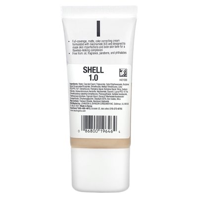 Neutrogena, Klare Abdeckung, makellose matte CC-Creme, Sheer 1.0, 1 oz (28 g)