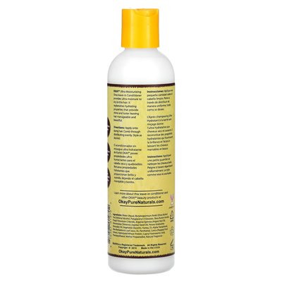 Okay Pure Naturals, Ultra Moisturizing Leave-in Conditioner, Shea , 8 fl oz (237 ml) Okay Pure Naturals, Ultra Moisturizing Leave-in Conditioner, Shea , 8 fl oz (237 ml)