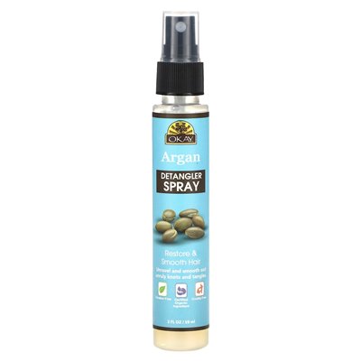 OK Pure Naturals, Argan Detangler Spray, 2 Fl Oz (59 ml)