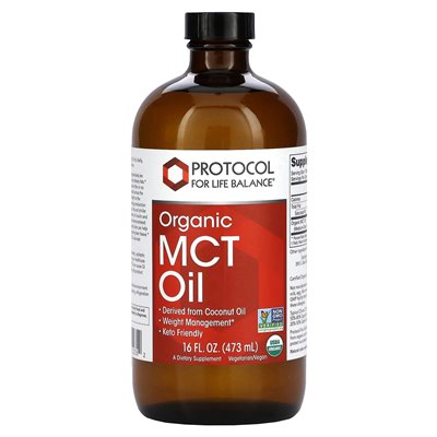 Balance Life Protocol, Organic MCT Oil, 16 Oz (473 ml)