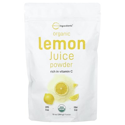 Micro Ingredients, Organic Lemon Juice, 10 oz (284 g)