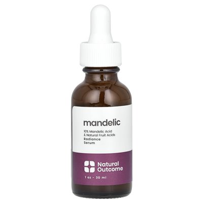 Naturalny wynik, mandeliczny, surowica blasku, zapach wolny od zapachu, 1 uncja (30 ml) Naturalny wynik, mandeliczny, surowica blasku, zapach wolny od zapachu, 1 uncja (30 ml)