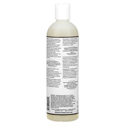 Okay czyste naturalne, hibiskus kokosowy, głębokie nawilżanie, szampon, 12 fl oz (355 ml)
