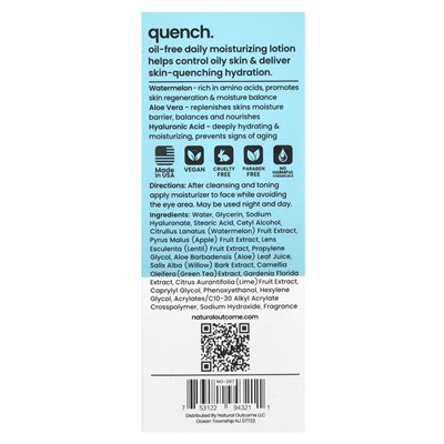 Natural Result, Oily Skin, Moisturizer, 4 oz (118 ml)